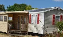 Mobil home du camping Mimizan Plage