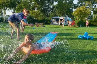 Jeux d'eau Camping de Oase Pays-Bas