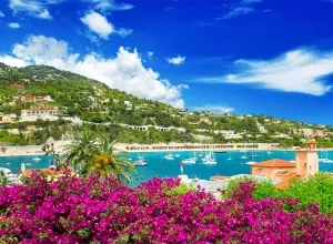 Nice coastline, South of France