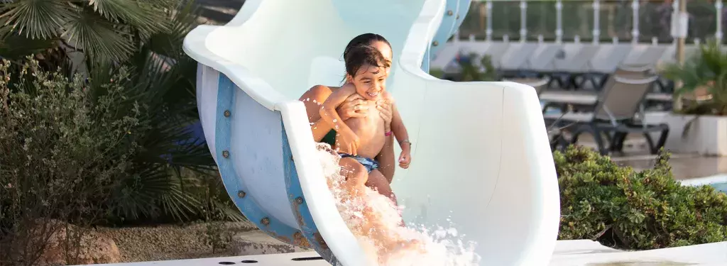 Toboggans au camping Marisol