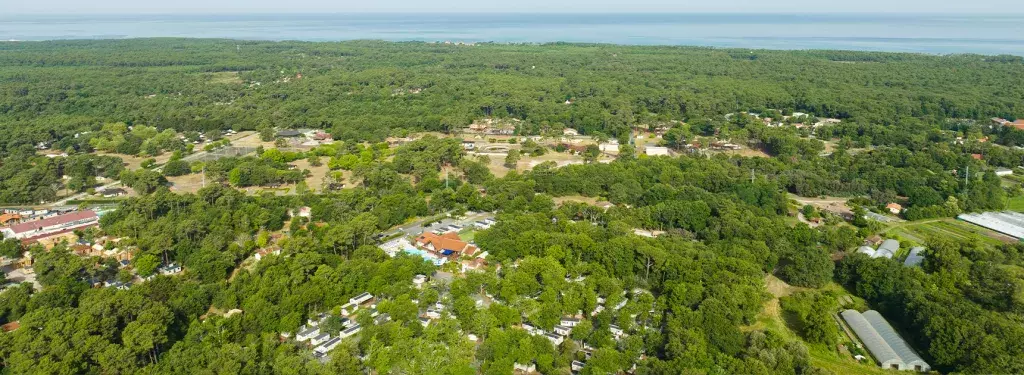 Vue aérienne Domaine de Soulac