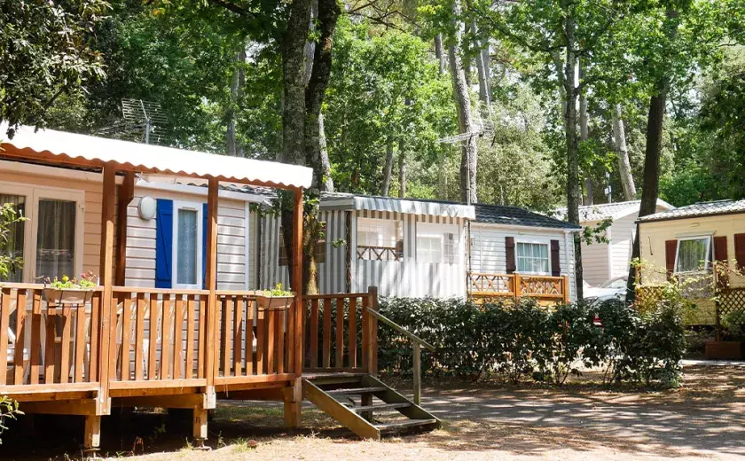 Mobil homes camping Les Pierres Couchées